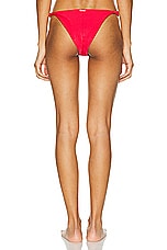 Cult Gaia Brenner Bikini Bottom in Lollipop, view 3, click to view large image.