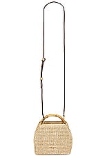 Cult Gaia Solene Mini Crossbody Bag in Natural, view 1, click to view large image.