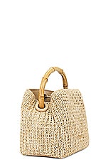 Cult Gaia Solene Mini Crossbody Bag in Natural, view 5, click to view large image.