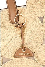 Cult Gaia Brynn Tote Bag in Natural, view 7, click to view large image.