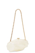 Cult Gaia Juliet Shoulder Bag in Ivory, view 4, click to view large image.