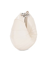 Cult Gaia Ubah Clutch in Alabaster, view 4, click to view large image.