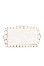 Cult Gaia Eos Clutch in Ivory, view 3, click to view large image.