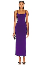 GALVAN Bella Dress in Purple, view 1, click to view large image.