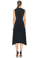 GALVAN Claudia Dress in Black, view 3, click to view large image.