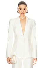 GALVAN Sorrento Jacket in Cream, view 1, click to view large image.