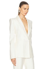 GALVAN Sorrento Jacket in Cream, view 2, click to view large image.