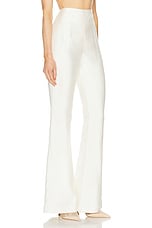 GALVAN Sorrento Trouser in Cream, view 2, click to view large image.