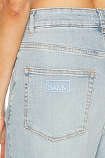 Ganni Andi Bootcut in Tint Wash, view 6, click to view large image.