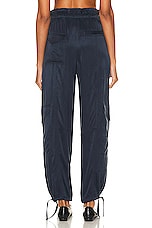 Ganni High Waisted Pant in Sky Captain, view 3, click to view large image.