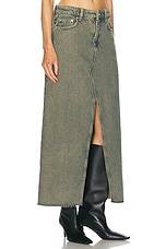 Ganni Maxi Skirt in Shitake, view 2, click to view large image.