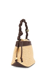 Ganni Bou Bucket Bag in Nature, view 5, click to view large image.