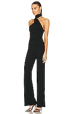 GAUGE81 Valima Jumpsuit in Black, view 3, click to view large image.