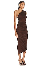 GAUGE81 Ira Dress in Chocolate, view 2, click to view large image.