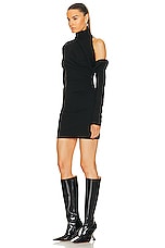 GAUGE81 Teresa Mini Dress in Black, view 3, click to view large image.