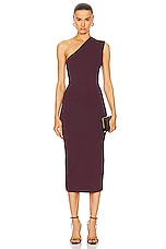 GAUGE81 Arriba Midi Dress in Merlot, view 1, click to view large image.