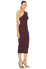 GAUGE81 Arriba Midi Dress in Merlot, view 2, click to view large image.