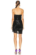 GAUGE81 Perry Sequin Dress in Black, view 3, click to view large image.
