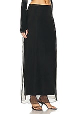 GAUGE81 Lotes Skirt in Black, view 2, click to view large image.
