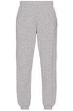 Ghiaia Cashmere Cashmere Sweat Pants in Grey, view 1, click to view large image.