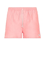 Ghiaia Cashmere Cotton Mare Swim Shorts in Pink, view 1, click to view large image.