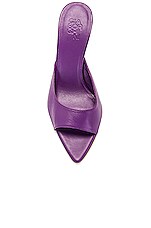 GIA BORGHINI x Pernille Teisbaek Pointed Mule in Purple, view 4, click to view large image.