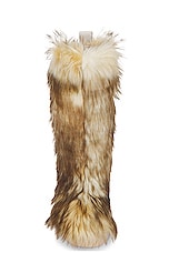 GIA BORGHINI Gertrude Boot in Wolf, view 4, click to view large image.