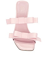 GIA BORGHINI Galantine Mule in Rose, view 4, click to view large image.