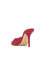 GIA BORGHINI Perni Mule in Deep Red, view 3, click to view large image.