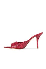 GIA BORGHINI Perni Mule in Deep Red, view 5, click to view large image.