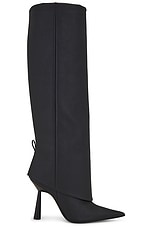 GIA BORGHINI Rosie31 Knee High Boot in Black, view 1, click to view large image.