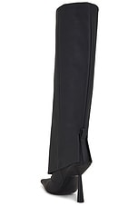 GIA BORGHINI Rosie31 Knee High Boot in Black, view 3, click to view large image.