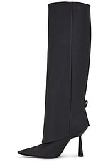 GIA BORGHINI Rosie31 Knee High Boot in Black, view 5, click to view large image.