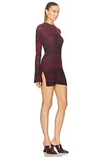 Golden Goose Sweater Dress in Catawba Grape, view 2, click to view large image.