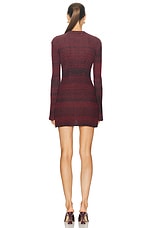 Golden Goose Sweater Dress in Catawba Grape, view 3, click to view large image.