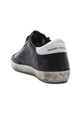 Golden Goose Superstar Sneaker in Black & White, view 3, click to view large image.