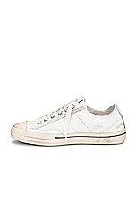 Golden Goose V-star 2 Sneaker in White, Black, & Ice, view 5, click to view large image.