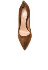 Gianvito Rossi Suede Pumps in Texas, view 4, click to view large image.
