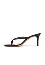 Gianvito Rossi Thong Sandals in Black, view 5, click to view large image.