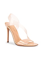Gianvito Rossi Metropolis Heels in Nude, view 2, click to view large image.