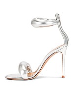 Gianvito Rossi Bijoux Heels in Silver, view 5, click to view large image.