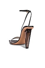 Gianvito Rossi Odyssey Heels in Fume & Black, view 3, click to view large image.