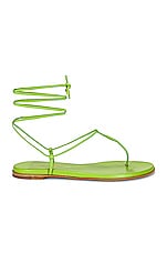 Gianvito Rossi Gwyneth Sandals in Kiwi, view 1, click to view large image.