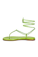 Gianvito Rossi Gwyneth Sandals in Kiwi, view 5, click to view large image.