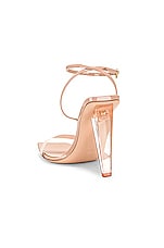 Gianvito Rossi Odyssey Heels in Praline & Peach, view 3, click to view large image.