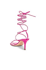 Gianvito Rossi Sylvie 70 Sandal in Bloom, view 3, click to view large image.