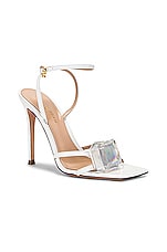 Gianvito Rossi Jaipur Sandal in White, view 2, click to view large image.