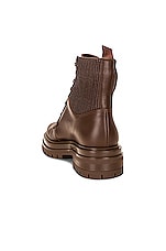 Gianvito Rossi Martis Boot in Brown & Brown, view 3, click to view large image.
