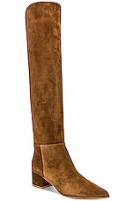 Gianvito Rossi Camoscio Boot in Texas, view 2, click to view large image.