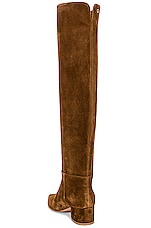 Gianvito Rossi Camoscio Boot in Texas, view 3, click to view large image.